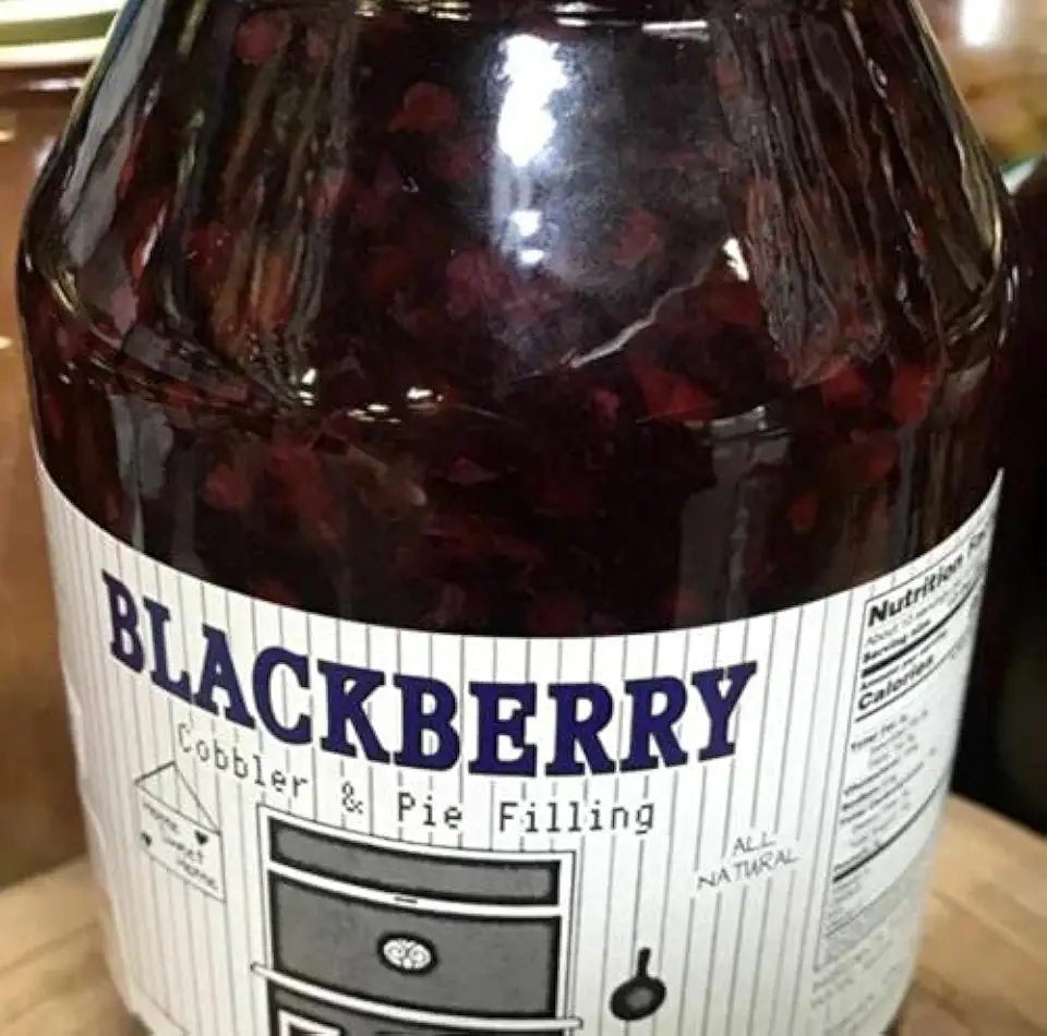 Blackberry Cobbler and Pie Filling