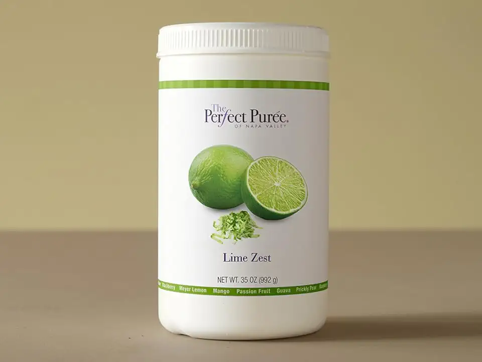 The Perfect Puree Lime Zest 6/35 oz.