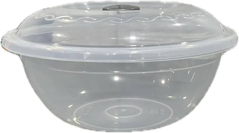 Best Bowl to make Challah- Dough riser Bowl- Plastic bowl with lid/Cover- 10 liters plastic bowl 5 pound