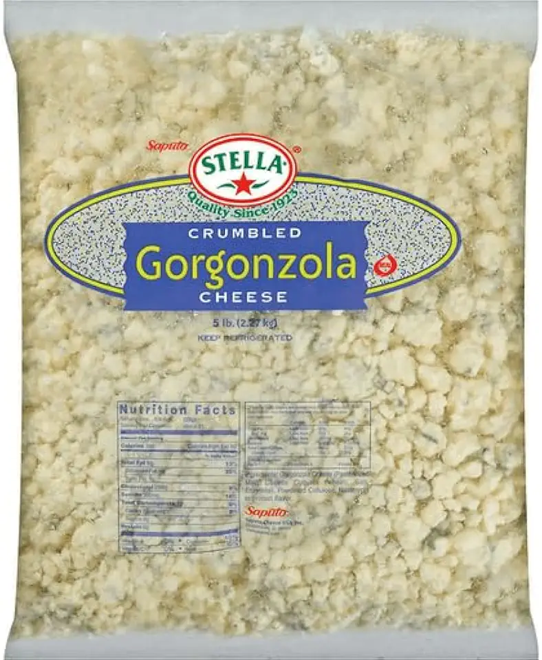 Stella Crumbled Gorgonzola Cheese 5LB