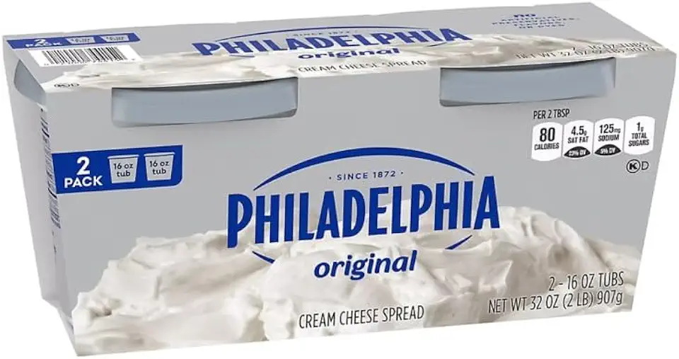 Generic Philadelphia Original Cream Cheese Spread, 2 pk./16 oz.