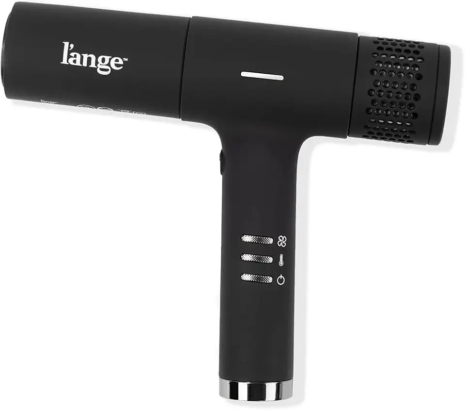 L&#x27;ANGE HAIR Le Styliste Luxe Digital Luxury Hair Dryer | Quiet Brushless Blow Dryer with Diffuser | Hairdryer with 4 Heat &amp; 2 Speed Settings | Negative Ion Technology | Best Hair Dryer for Blowouts