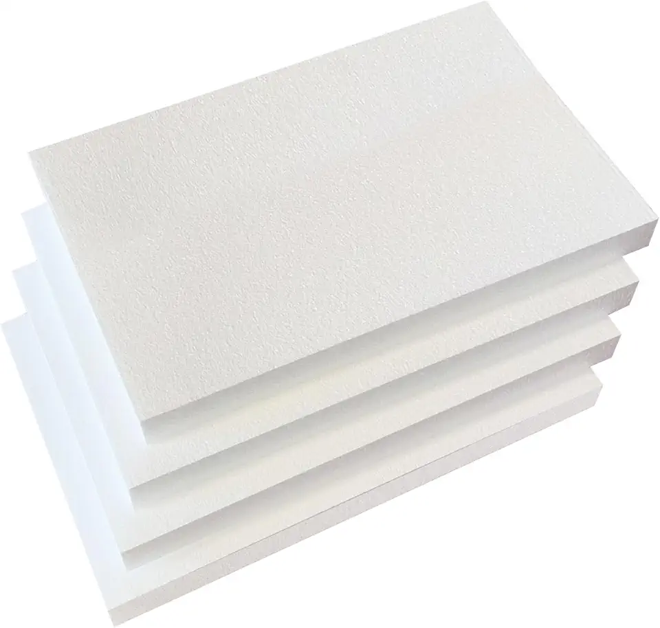 Craft Foam Block 4 Pack - 11x17x1.5 - Polystyrene Foam Rectangle Sheets - For Floral Arrangements, Crafting, Modeling, Art Projects, Sculpting and DIY Projects