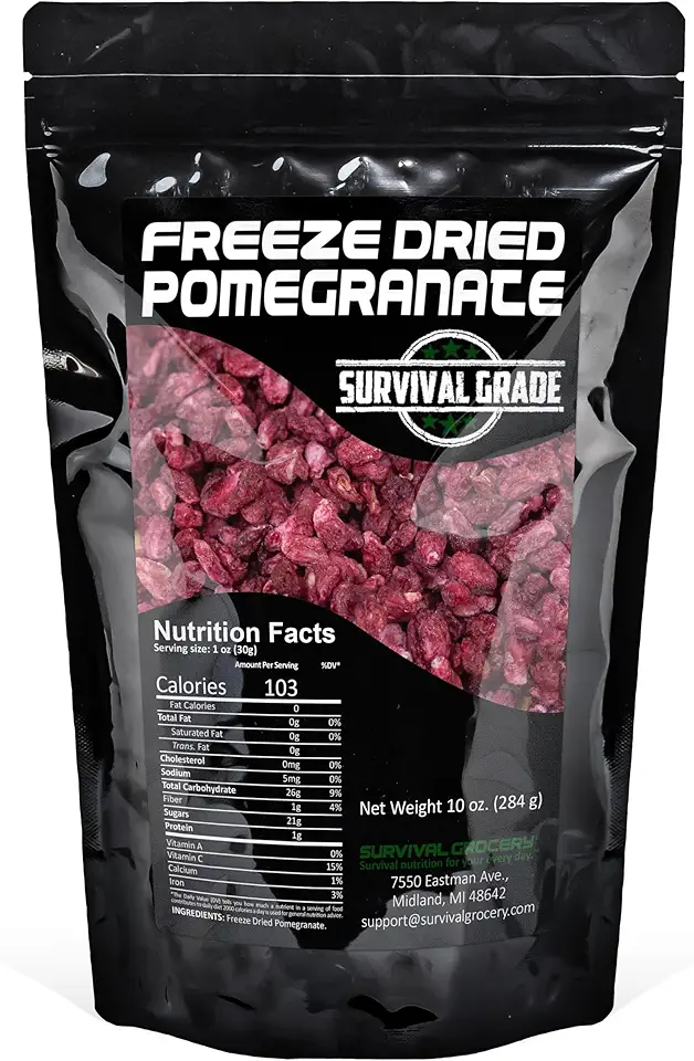 Survival Grocery® - Freeze Dried Pomegranate (10 oz.)