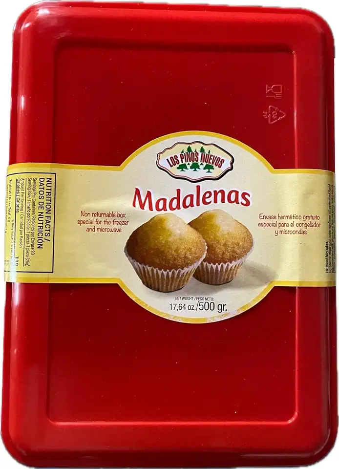 Los Pinos Nuevos Madalenas Fairy Cakes, pack of 20.