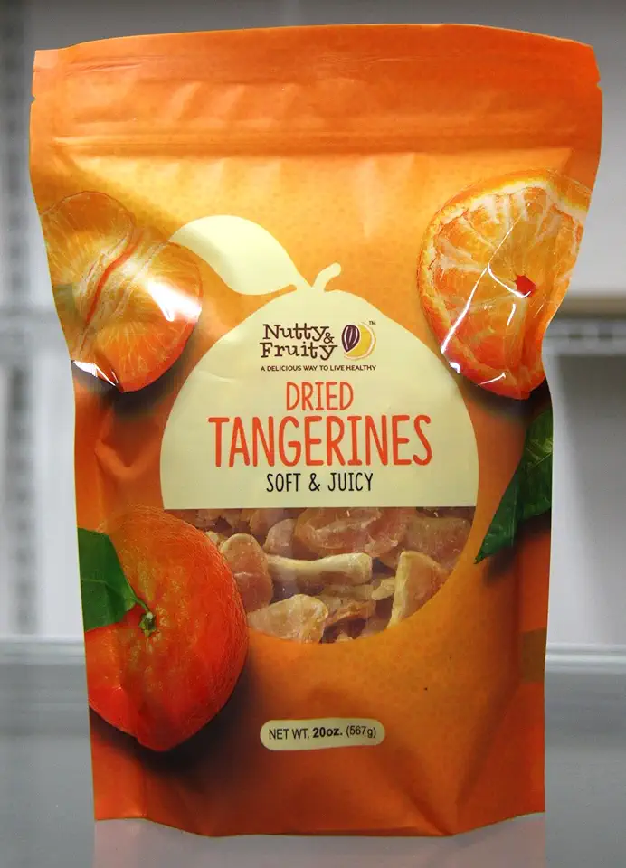 GENERIC DRIED TANGERINES 20oz, SOFT AND JUICY