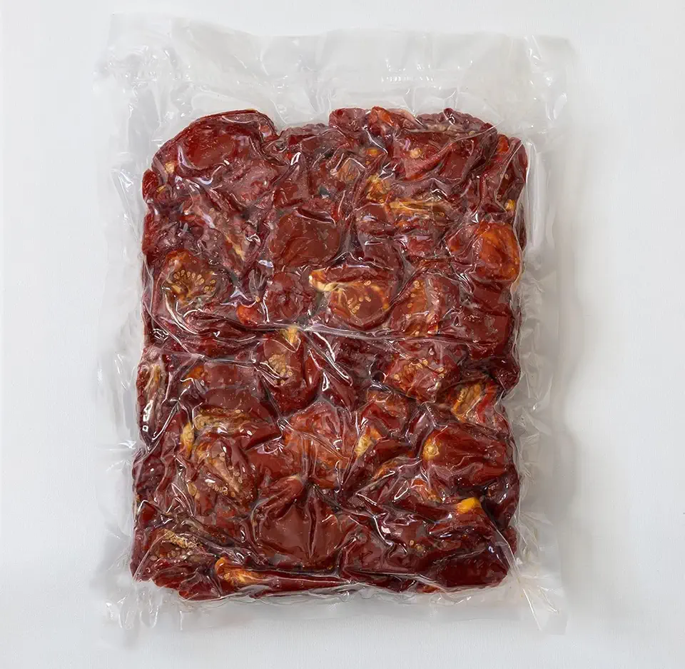 Anna and Sarah 5 Lbs, Sun-Dried Tomatoes, Ready to Eat, Brilliant Red Color, Moist Chewy Texture, Kosher, Vegan, Keto, Paleo, Gluten-Free, Premium Quality Vacuum Packed to Ensure Freshness, Half Cut, 80 oz