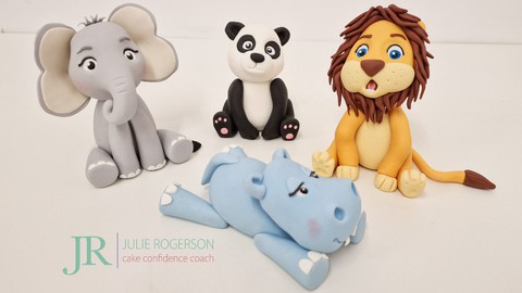 Cute animal cake toppers: simple cake decorating skills