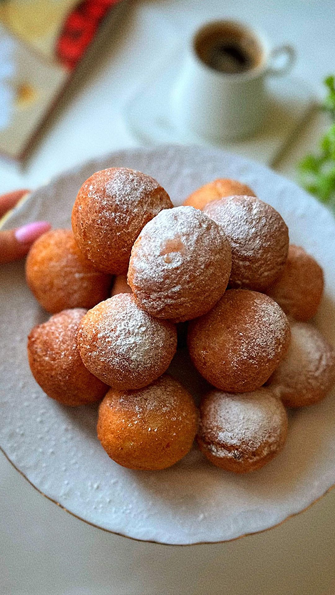 Fluffy Cottage Cheese Donuts