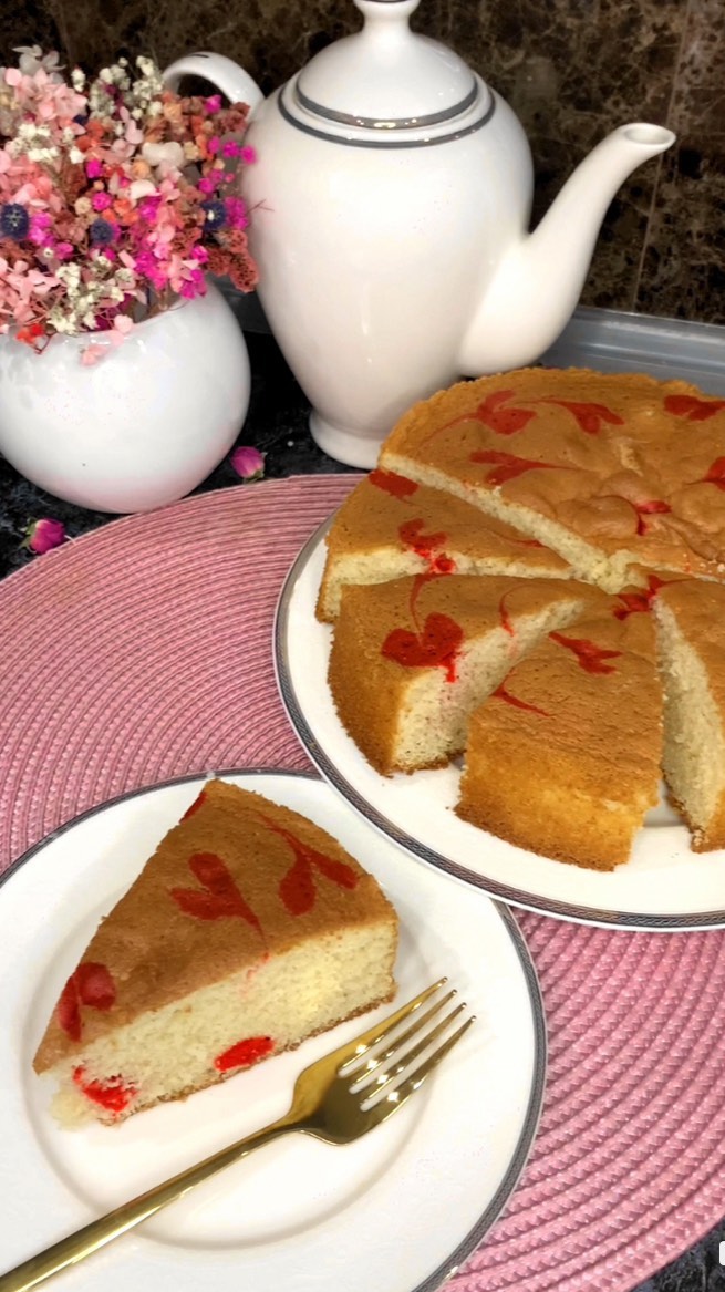 Heart-Shaped Cake Delight