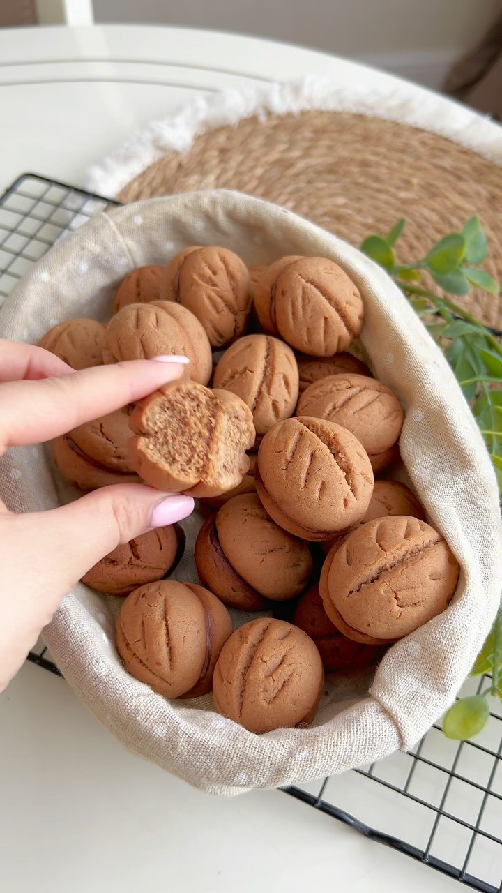 Delicioso galletas de nuez: Sin moldes y sin estrés