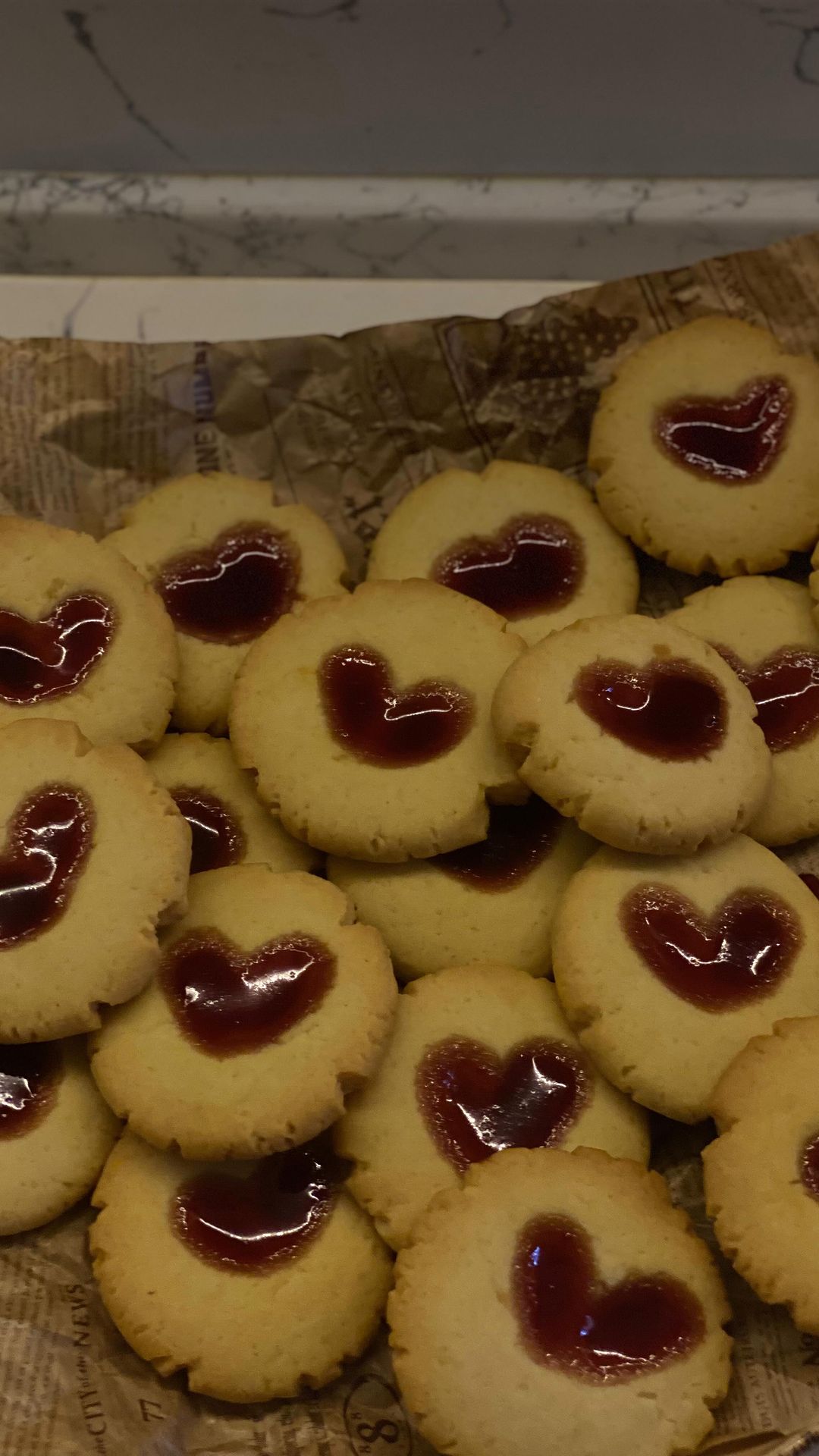 Heart-Shaped Cookies