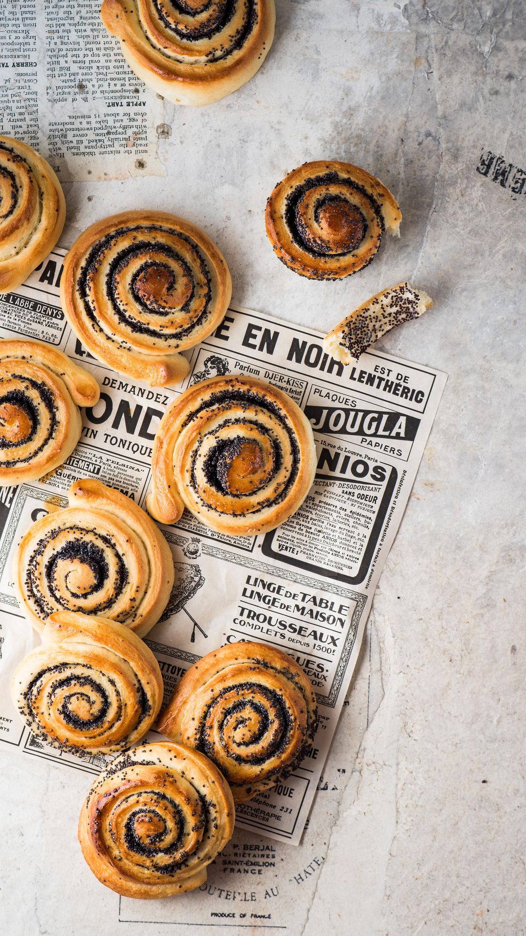 Poppy Seed Snails