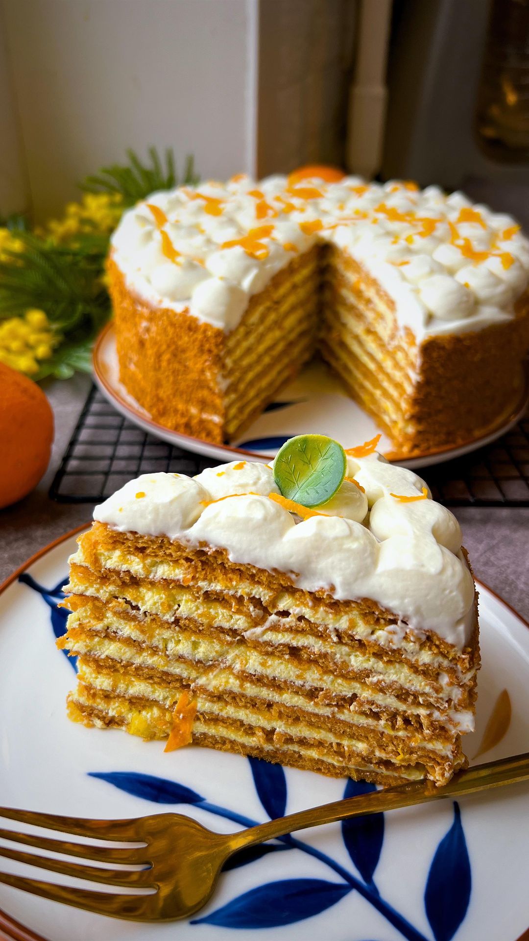 Orange Honey Cake