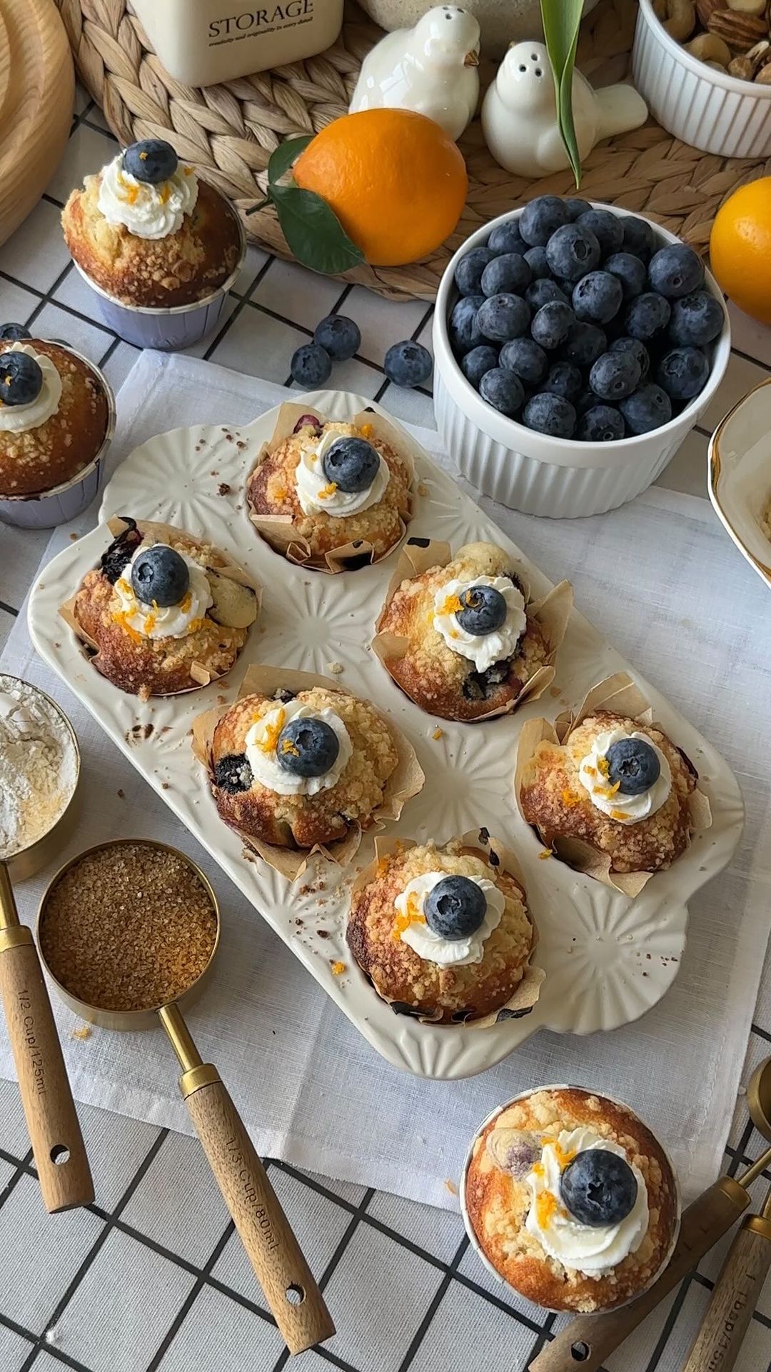 El rendimiento perfecto: Descubre los secretos de los muffins de limón y arándanos