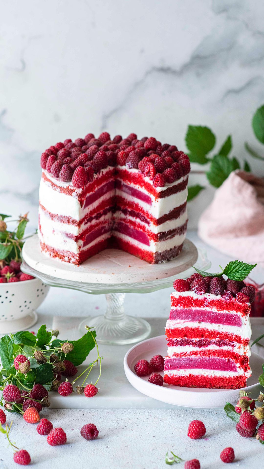 Pastel Red Velvet con Frambuesa: Secreto para el Mejor Postre