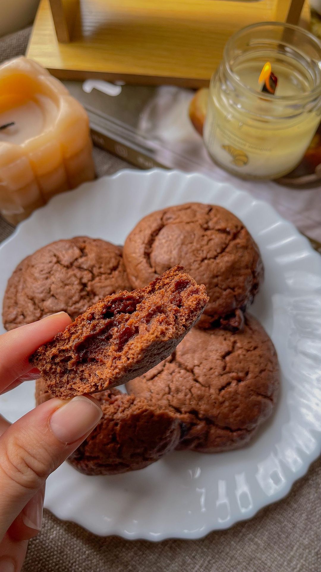 Double Chocolate Cookies