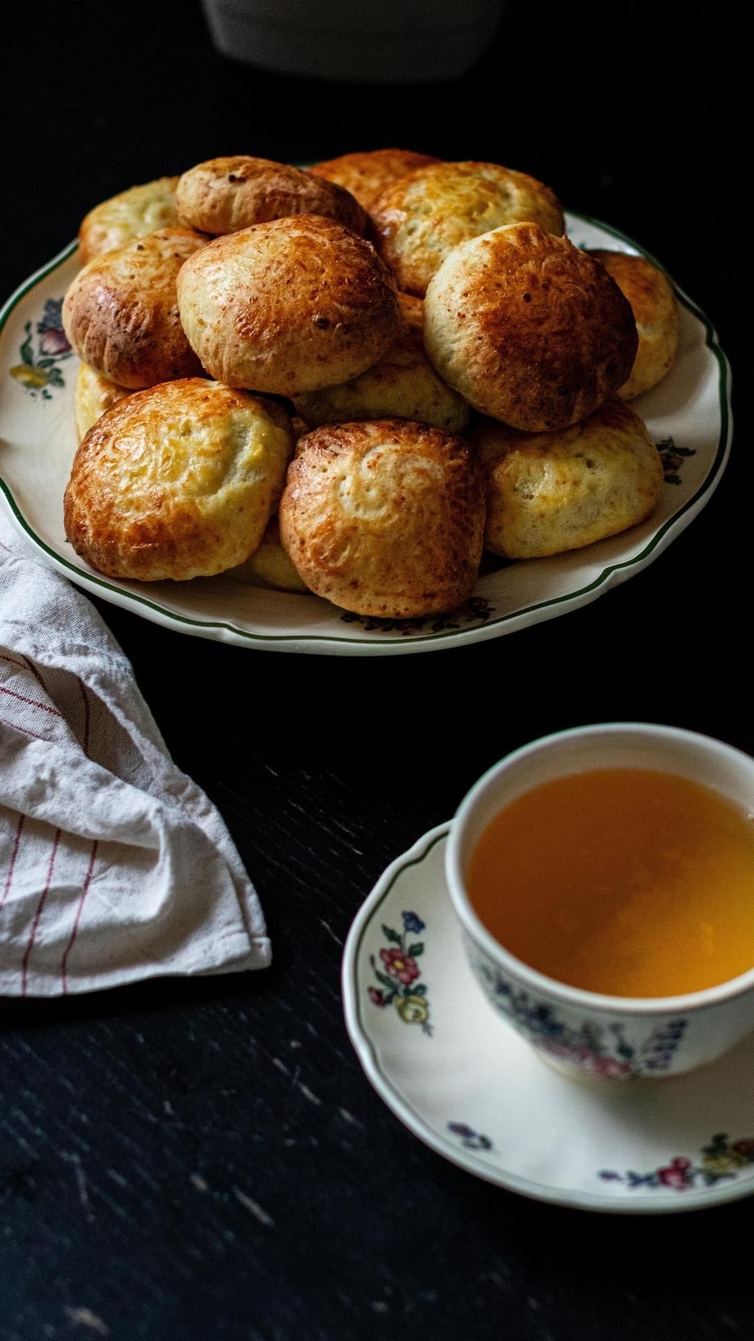 Galletas de requesón con mazapán