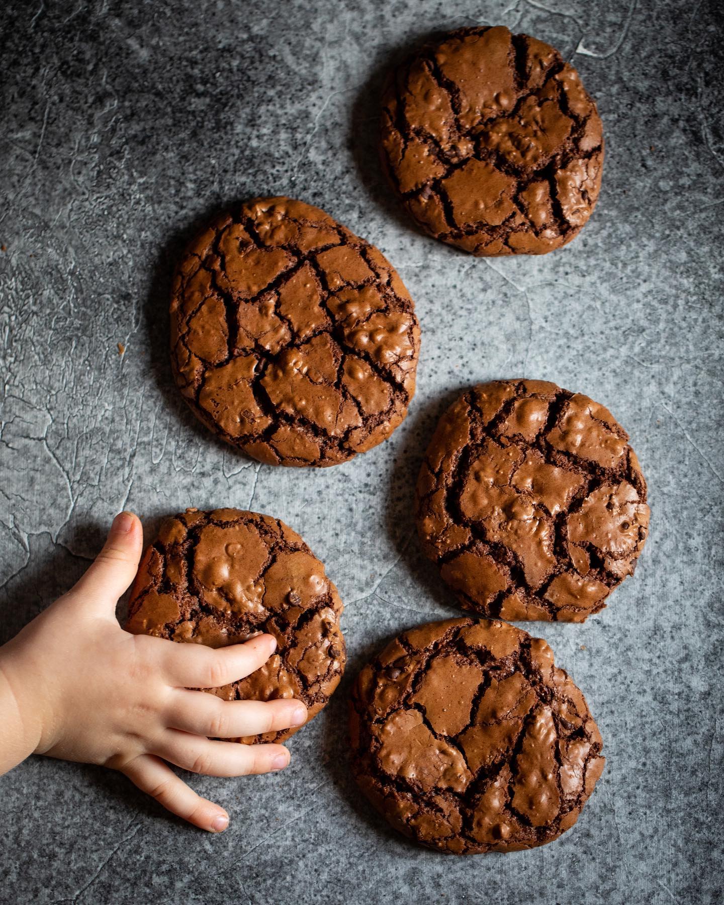 Extremely chocolate cookies
