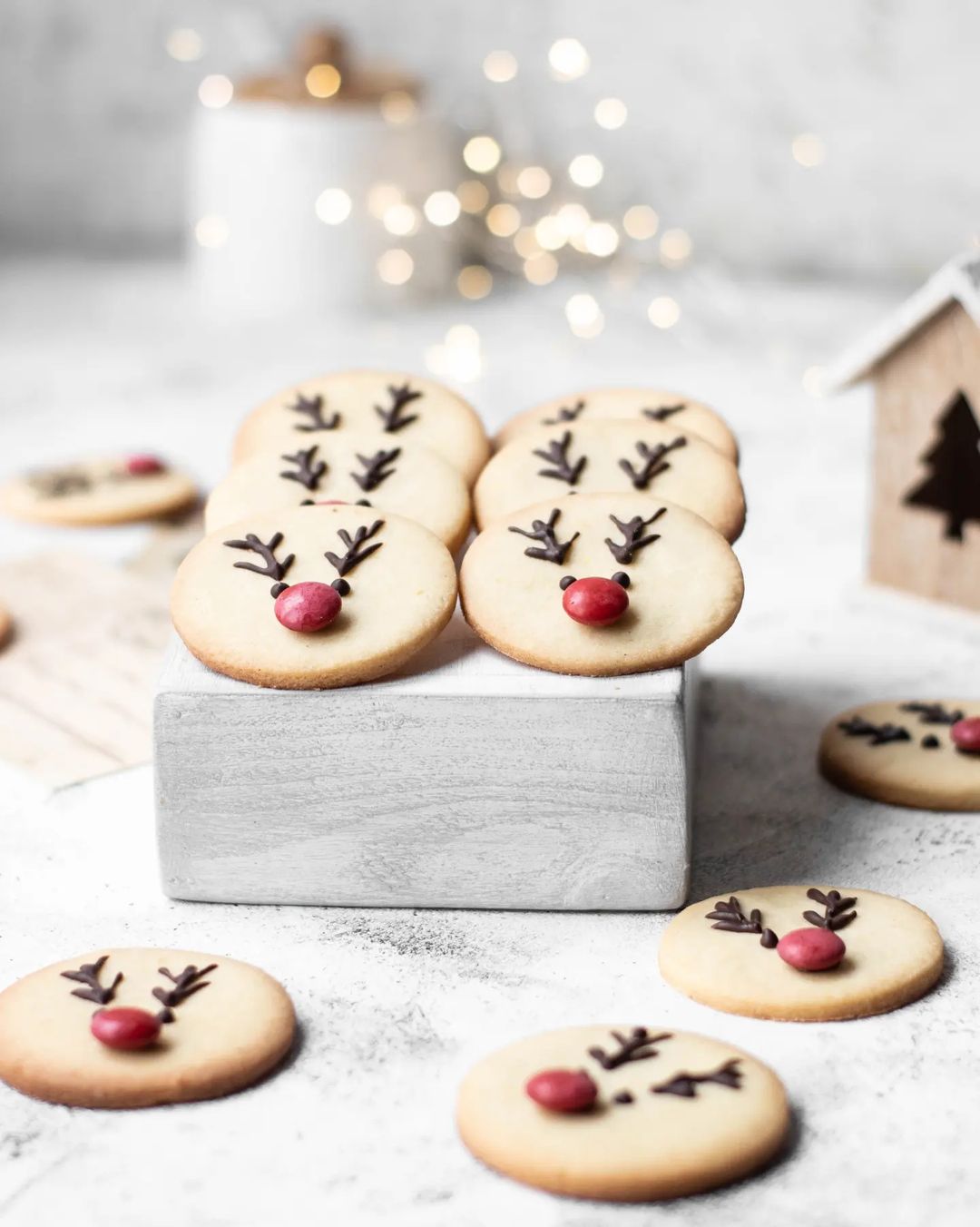 Simple reindeer cookies