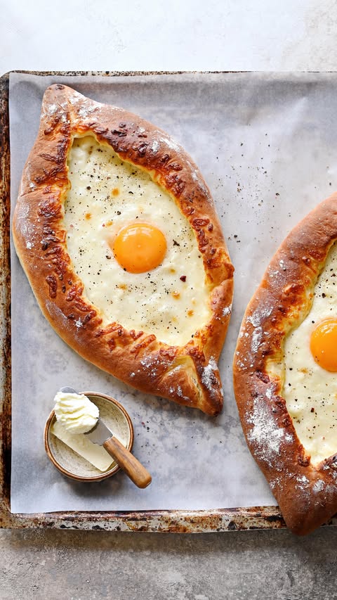 Adjarian Khachapuri: A Delicious Cheesebread Delight