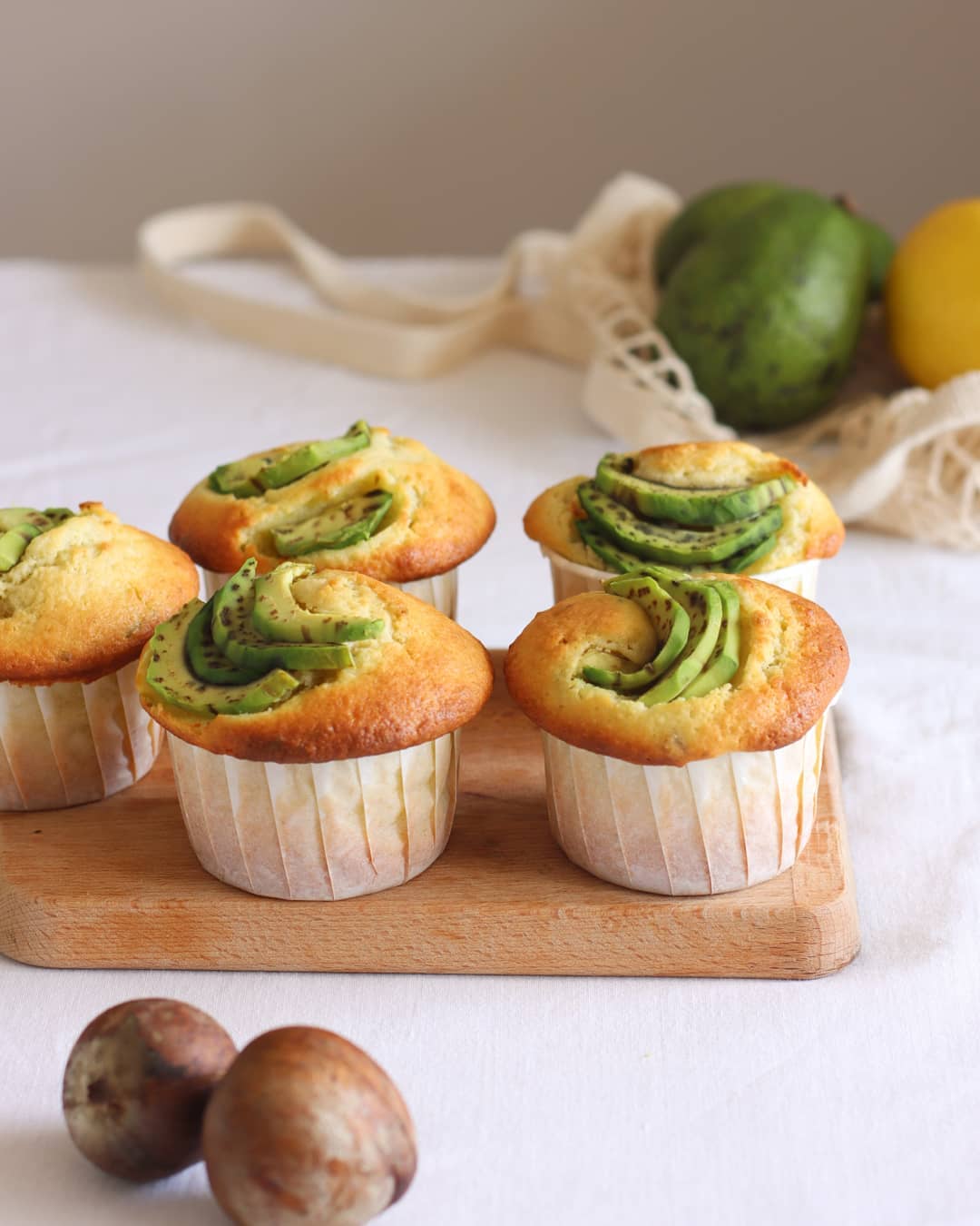 Avocado muffins