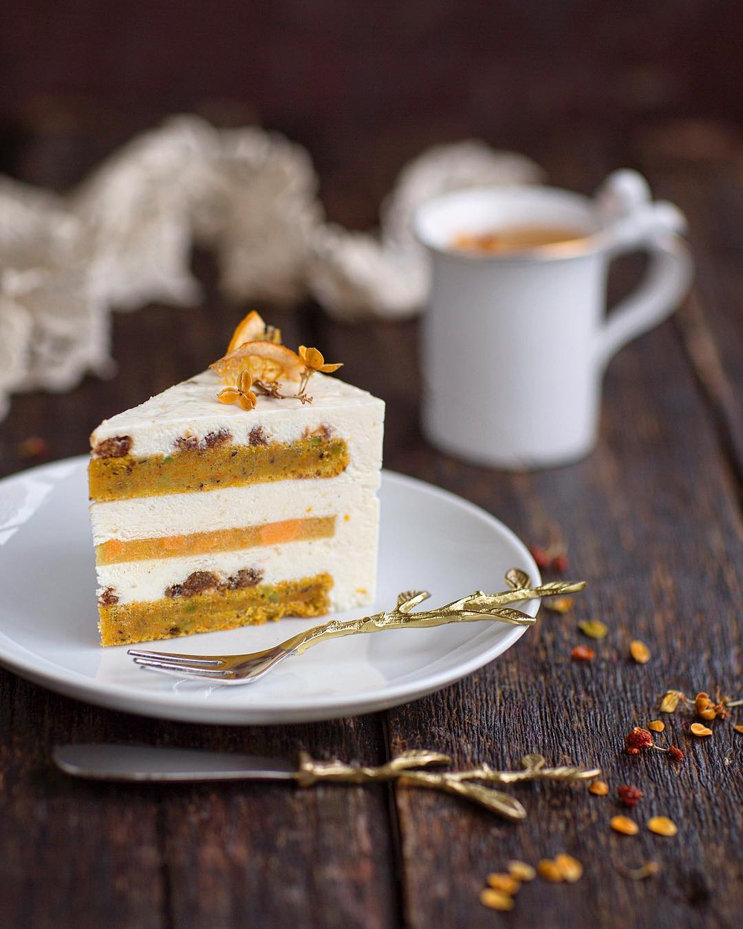 CARROT MOUSSE CAKE