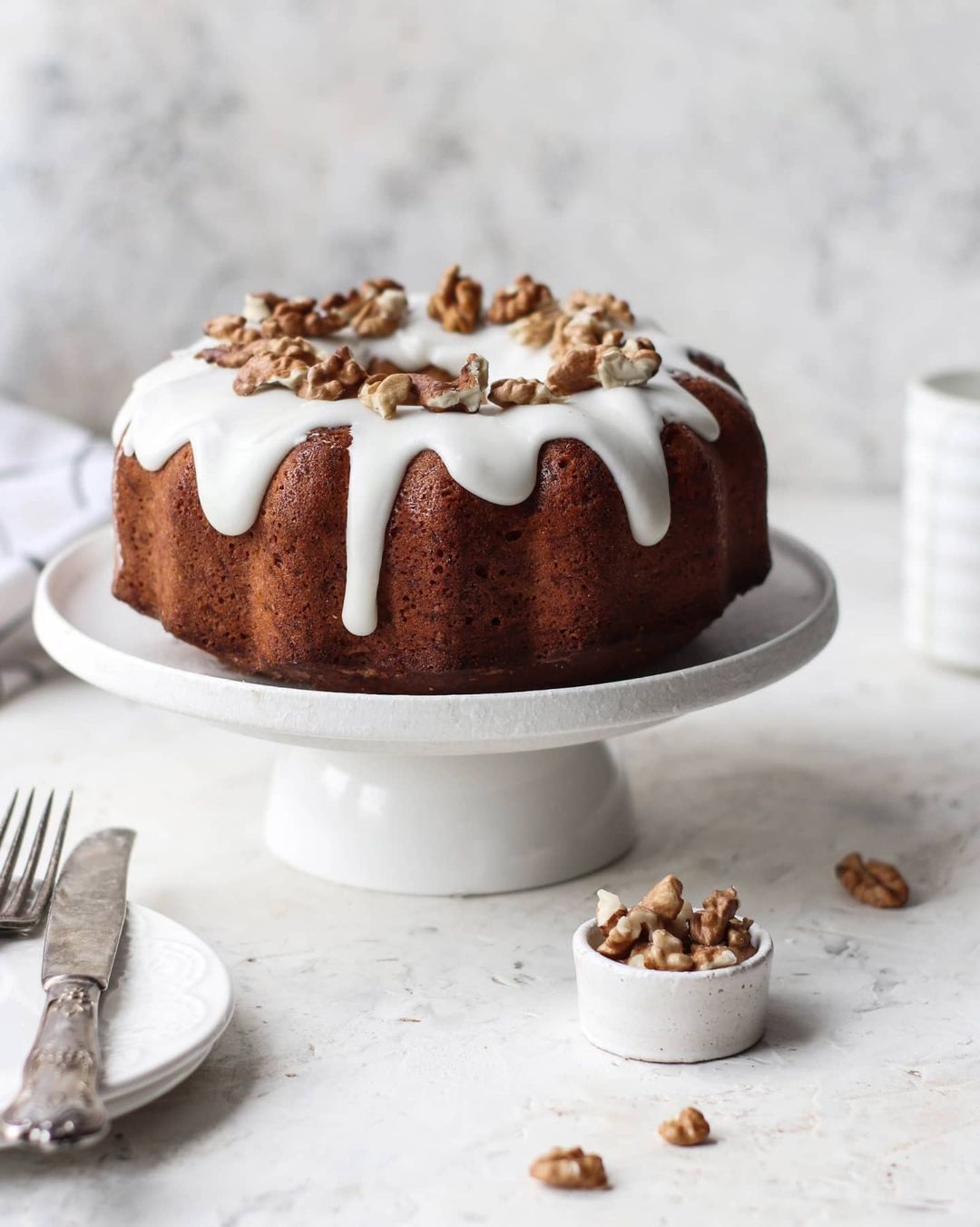 Carrot ring cake