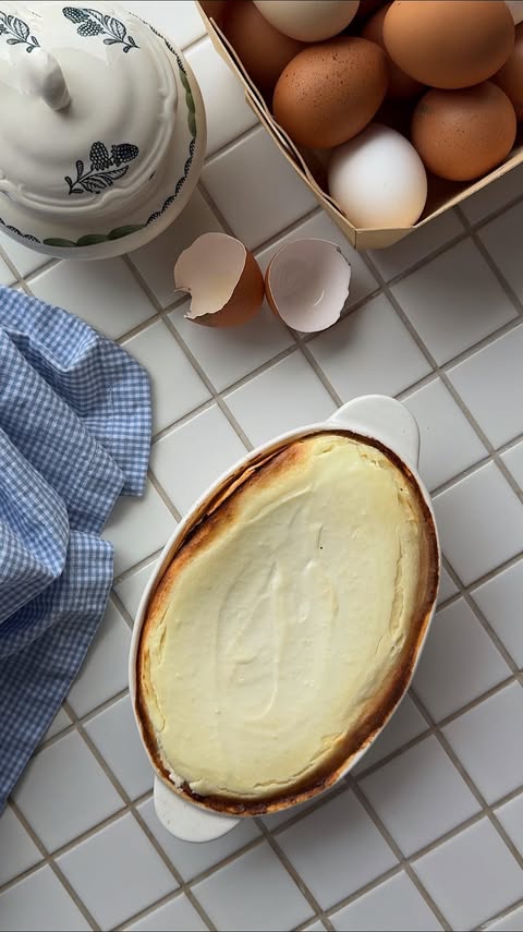 Cherry Cottage Cheese Casserole for Breakfast