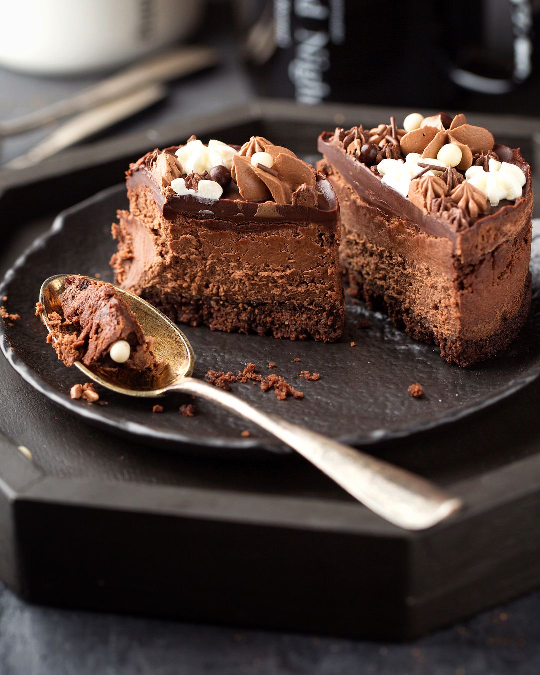 Chocolate cheesecake