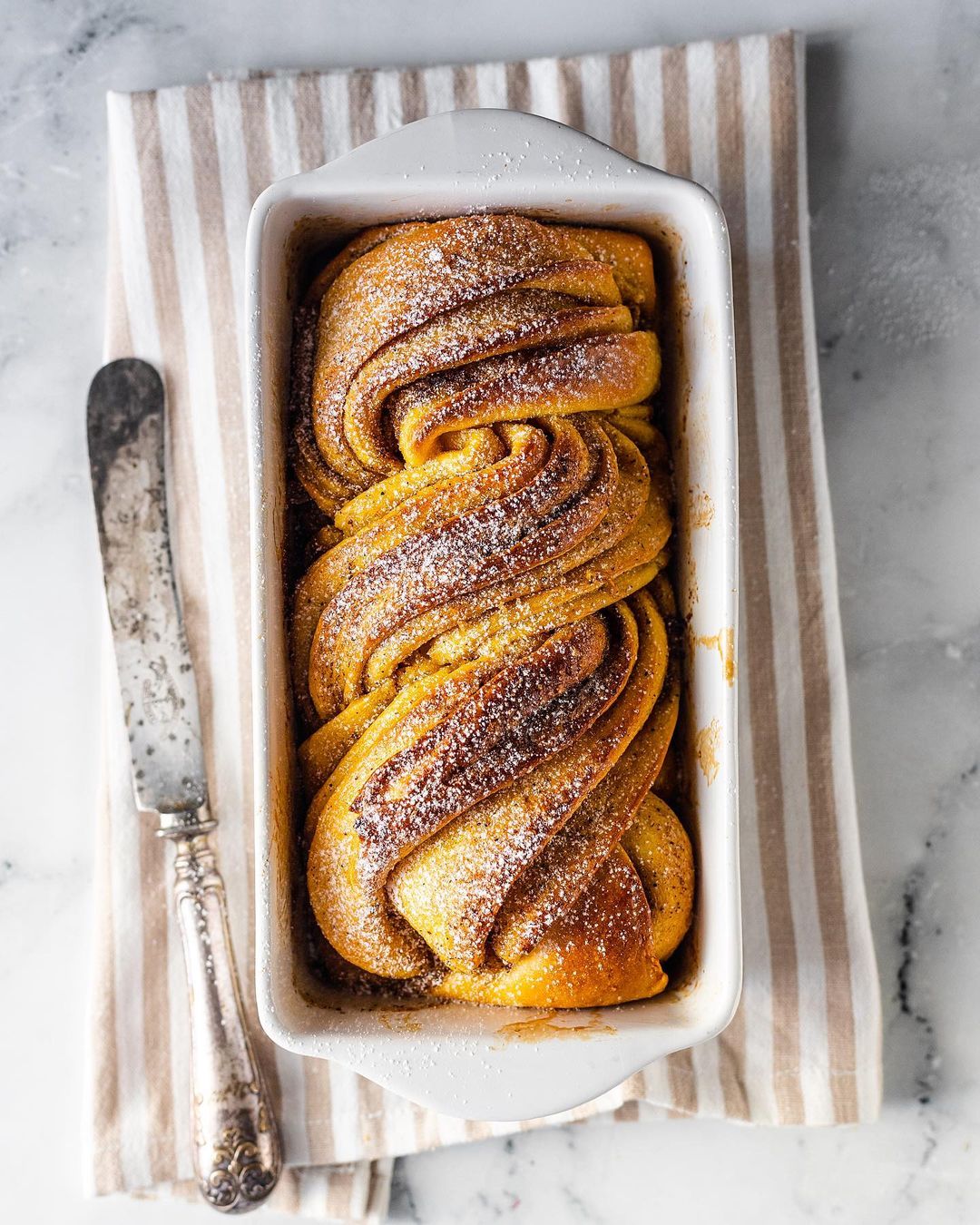 Cinnamon-Spiced Pumpkin Babka