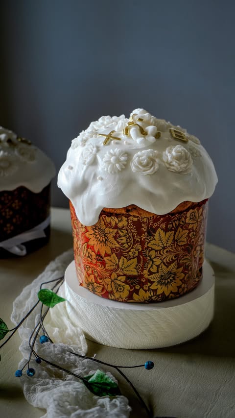 Classic Sourdough Panettone Easter Bread