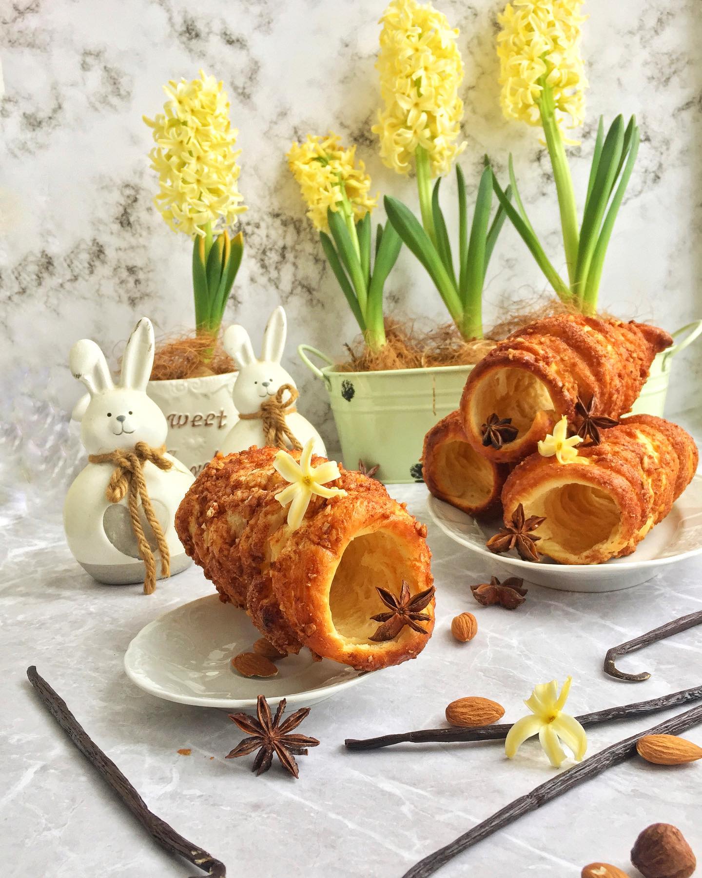 Czech trdelnik with nuts (secret recipe)