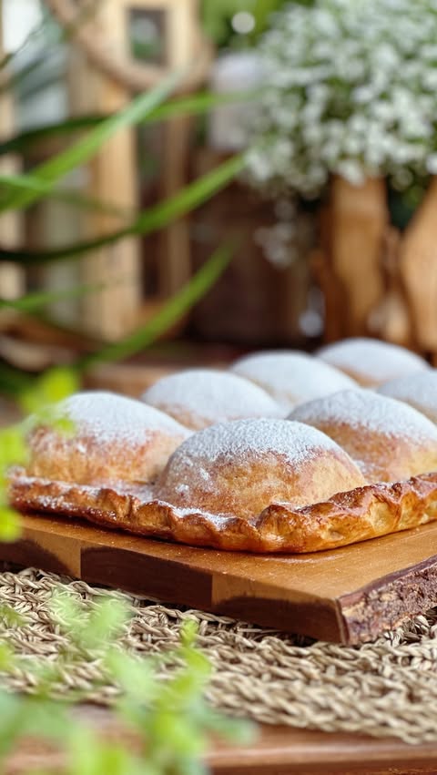 Torta de Maçã com Massa de Queijo e Canela - Deliciosa e Fácil de Fazer