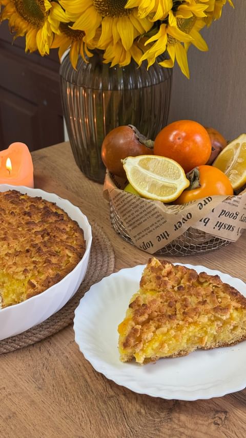 Deliciosa Tarta de Cítricos con Masa Quebrada