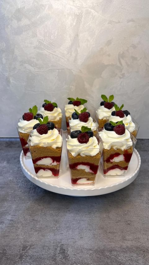 Delicious Honey Raspberry Trifle Delight