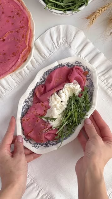 Delicious Pink Beetroot Pancakes Recipe