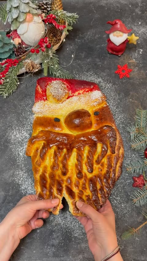 Delicious Santa Pastry Recipe for the Holidays