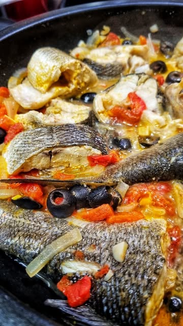 Delicious White Fish in Tomato Sauce