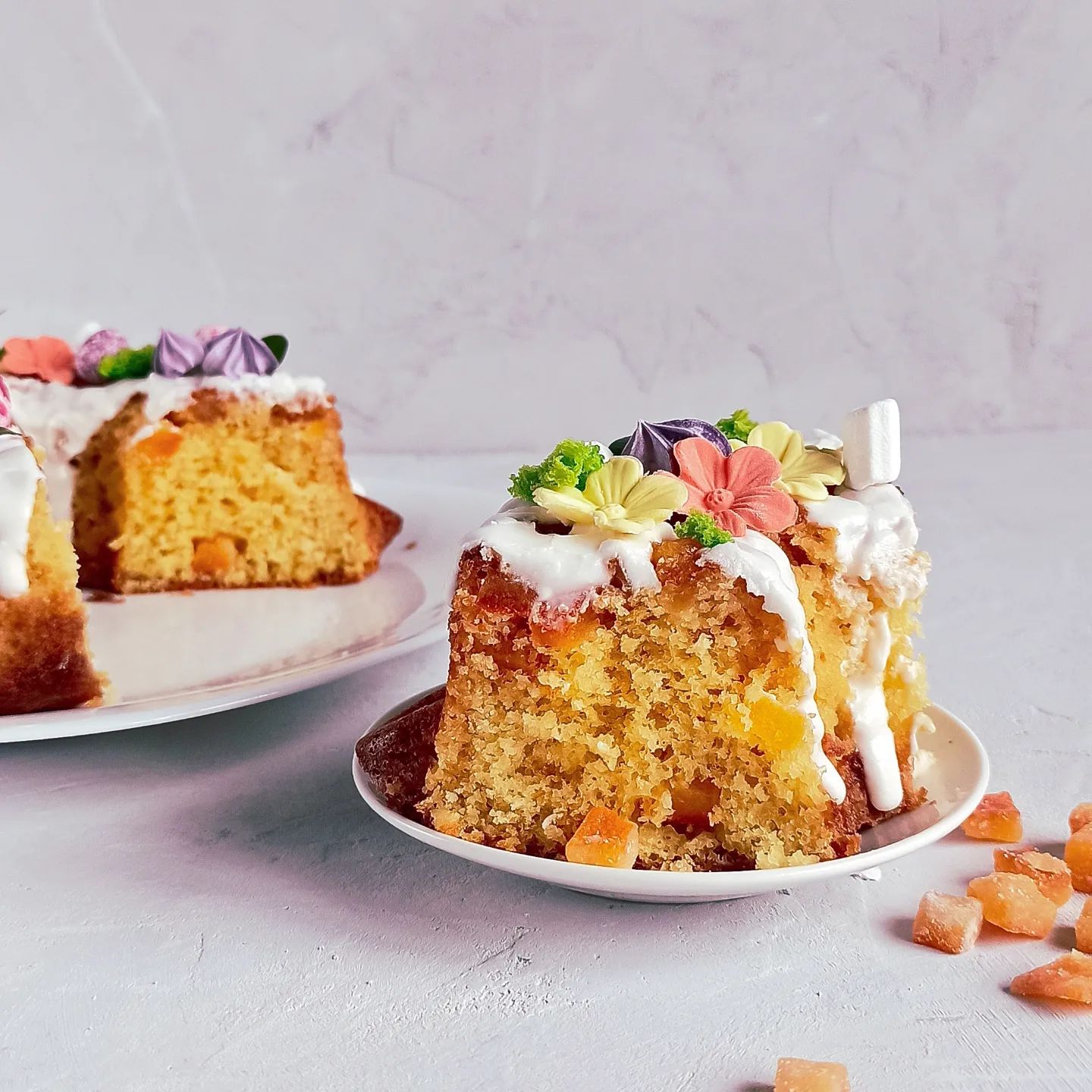 Easter citrus tea cake