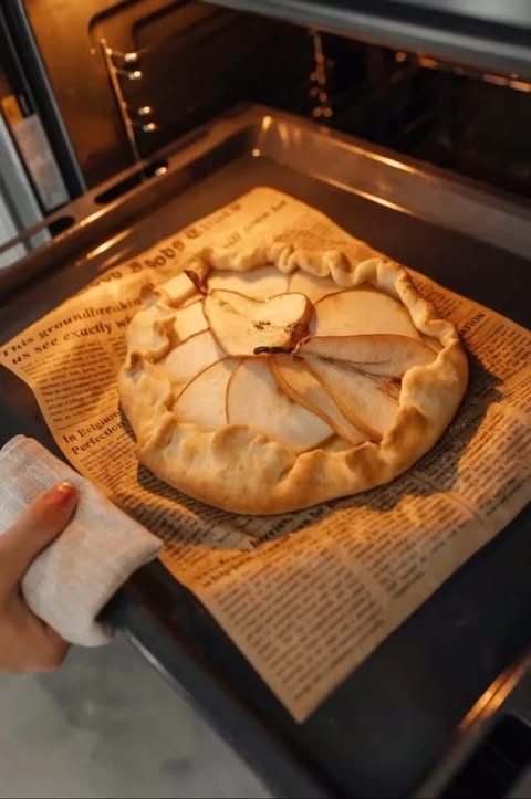 Deliciosa Torta de Pera com Cobertura Caramelizada