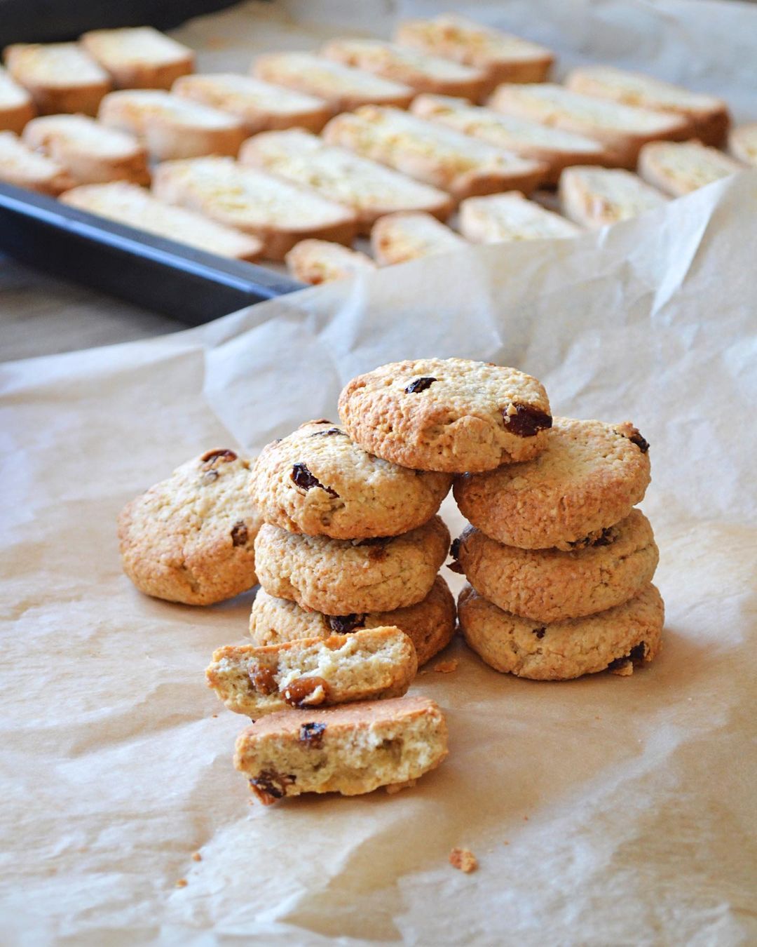 Fast oatmeal cookies