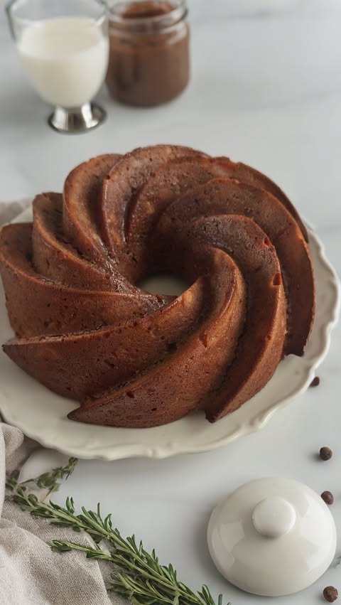 Bolo de Frutas Secas e Laranja