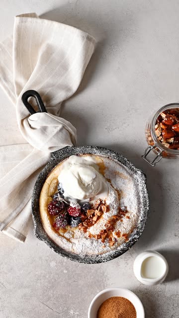 Fluffy Dutch Baby Pancake for the Family