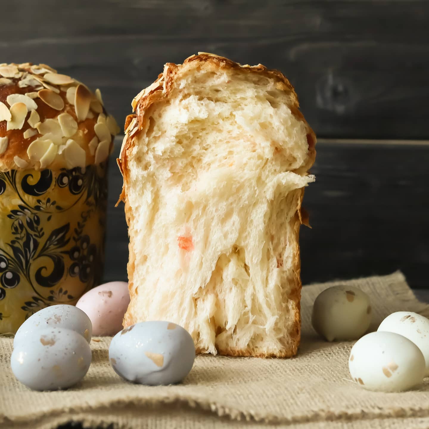 Fluffy Italian Easter cake