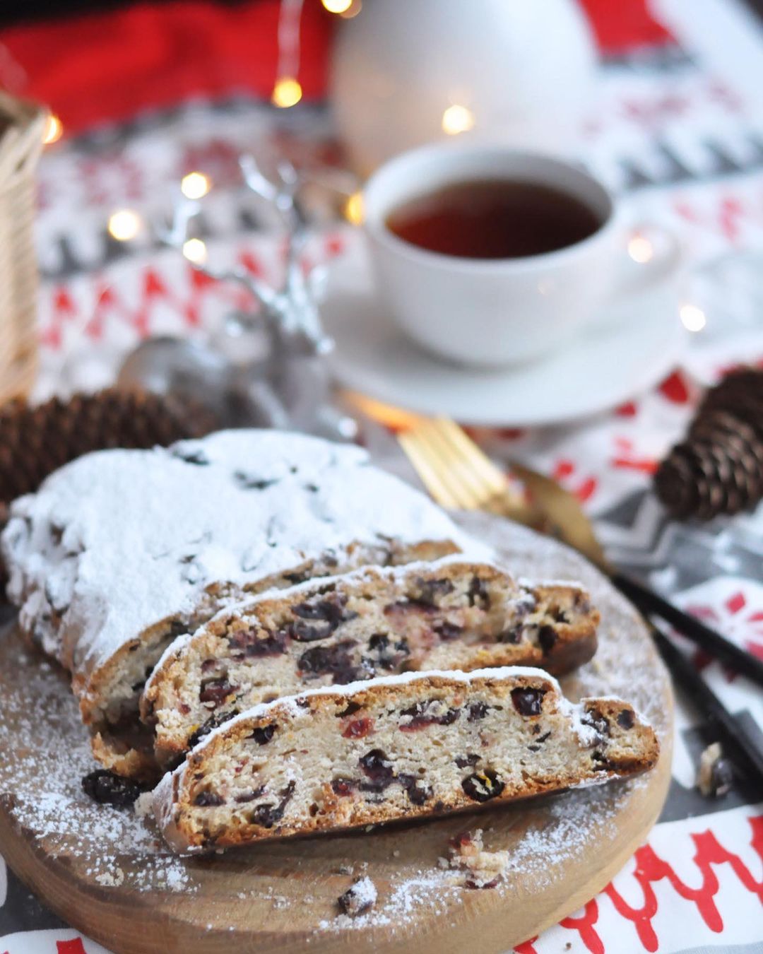 Stollen Tradicional de Navidad: Pastel Alemán Navideño