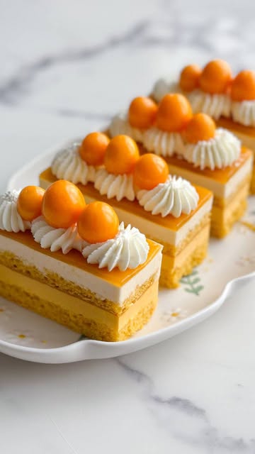 Ginger Sea Buckthorn Dessert Cake Recipe