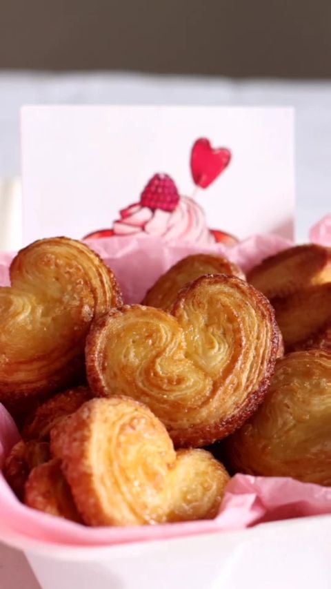 Heart Shaped Puff Pastry Cookies for Any Occasion