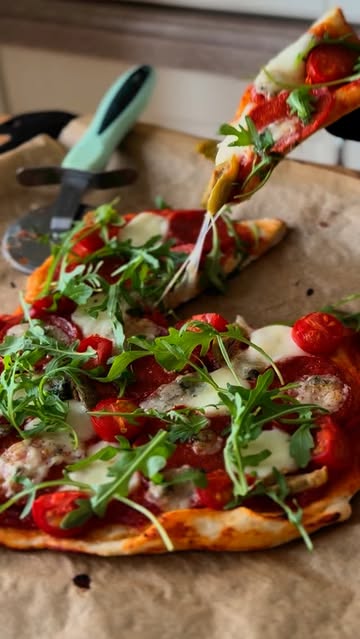 Homemade Heart-Shaped Pizza Recipe