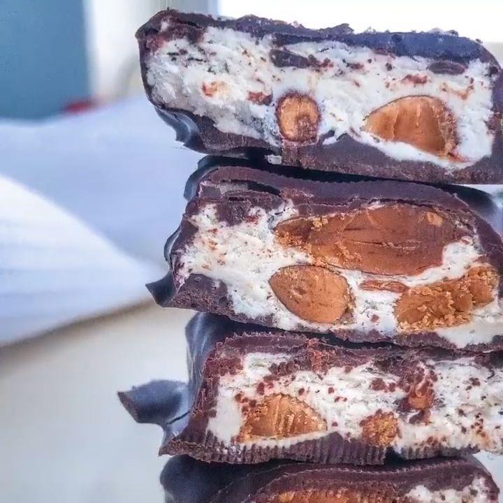 Homemade nougat